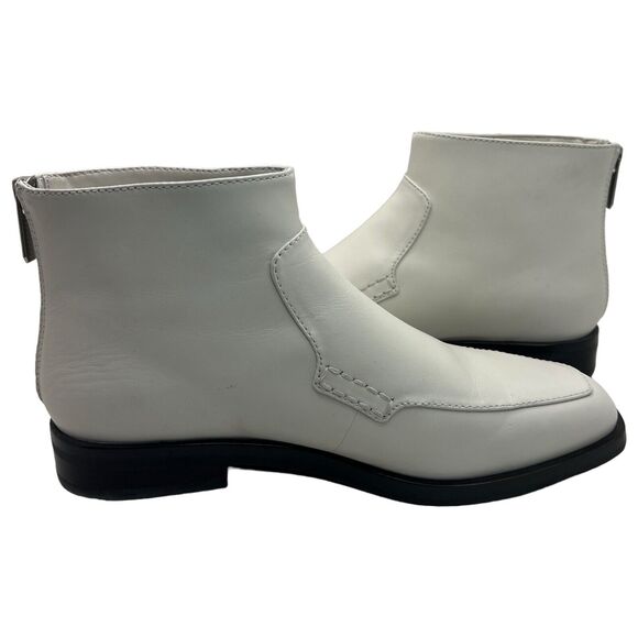 3.1 Phillip Lim Alexa Loafer Booties in White/Bone Size 38 - Picture 7 of 12